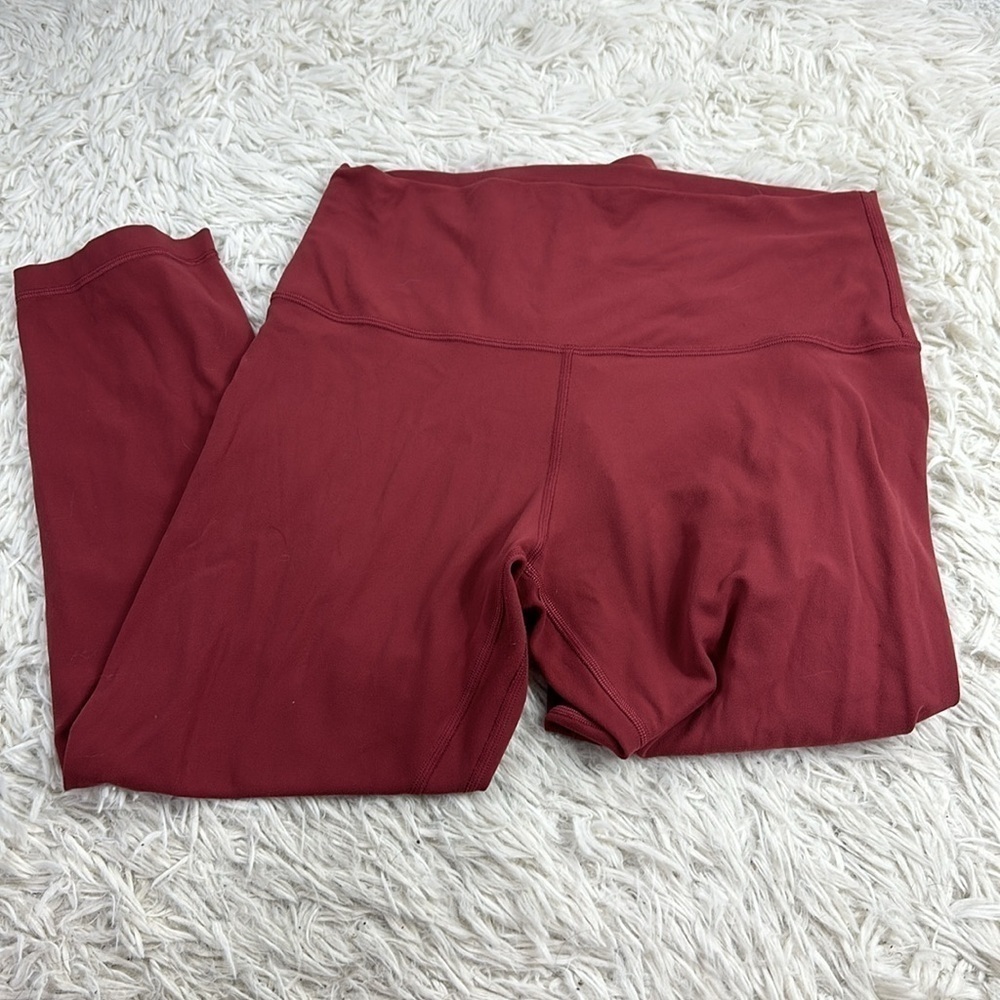 Lululemon Align Crop *21" Chianti
